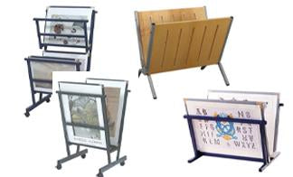 Art Bins & Poster Holders