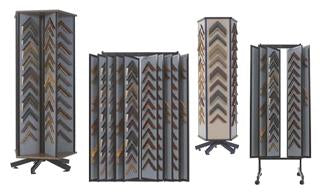 Euro-Design Aluminum Floor Swinging Panel Displays, 5 Flip Panel Sizes –  FloorStands