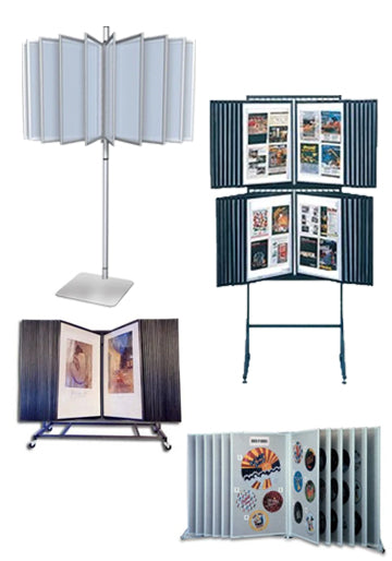 Freestanding Swinging Panel Displays – Displays4Sale