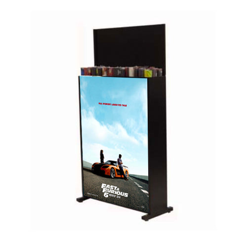 Standing Poster Storage Rack