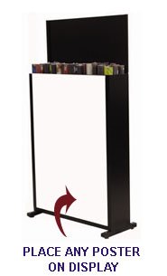 Standing Poster Storage Rack | Retail Poster Rack for Rolled Posters ...