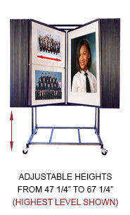Easel Poster Display  Adjustable Height - The Global Display