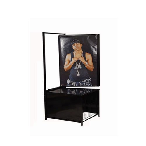 Poster Storage Free-Standing Poster Rack Bin For Rolled Posters